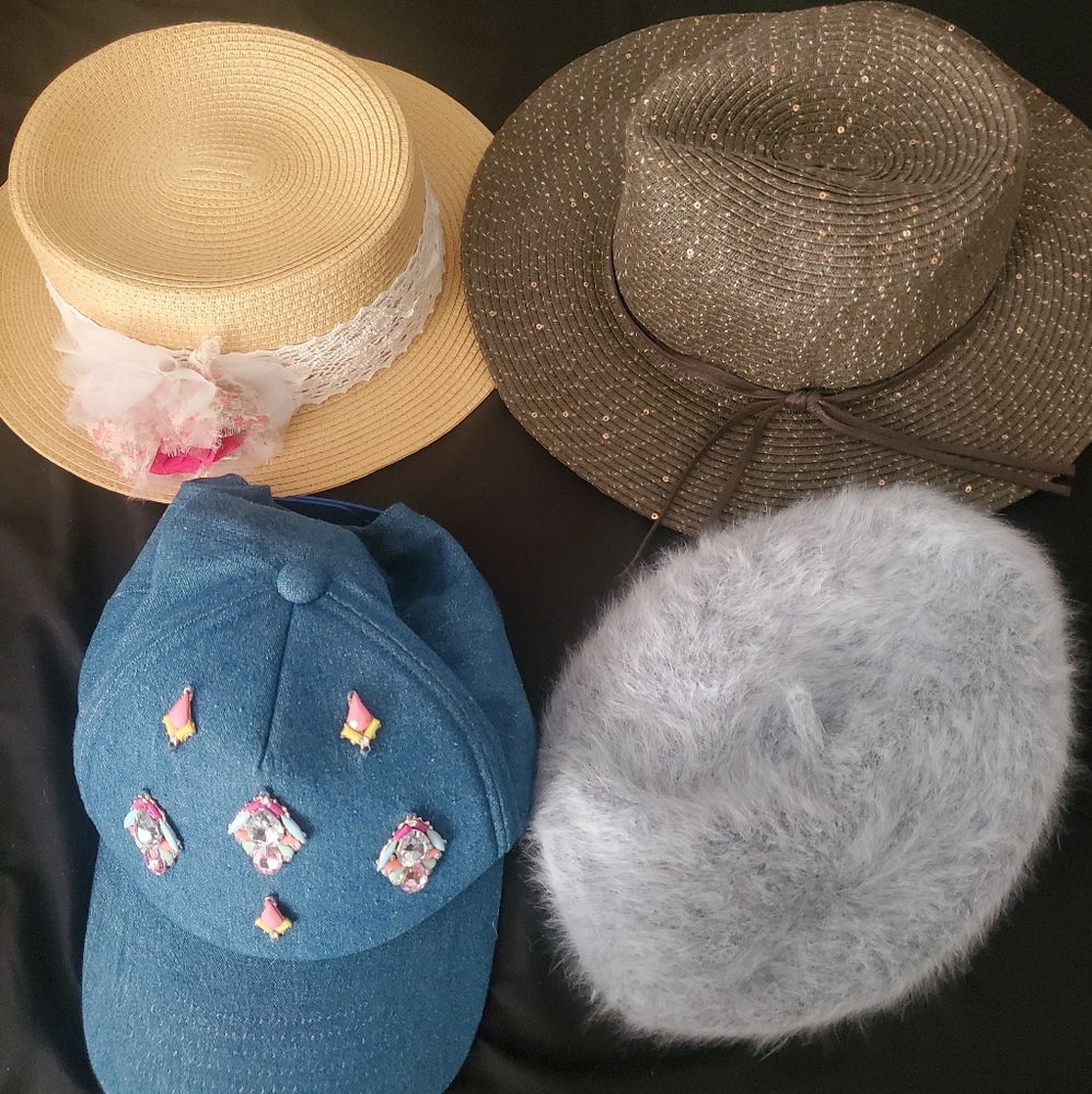 Bundle hats cap beret headwear